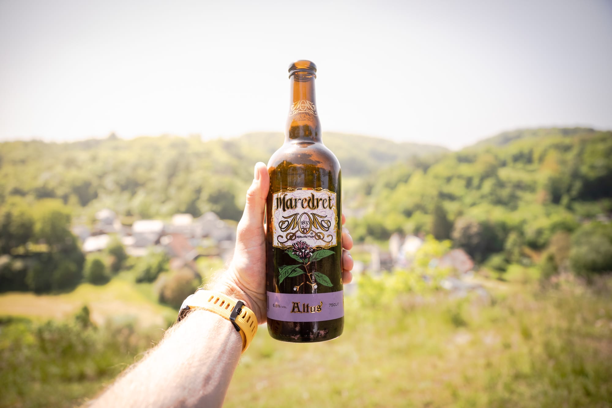 rando bière de l'abbaye de Maredret